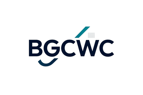 Design a cool logo based on color scheme of website. Business name is BGCWC